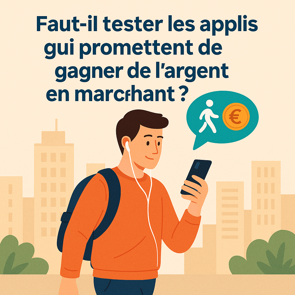 Faut-il tester les applis qui promettent de gagner de l’argent en marchant